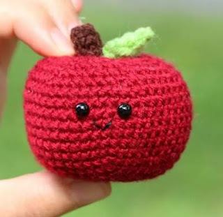 PATRON GRATIS MANZANA AMIGURUMI 46218 🍎