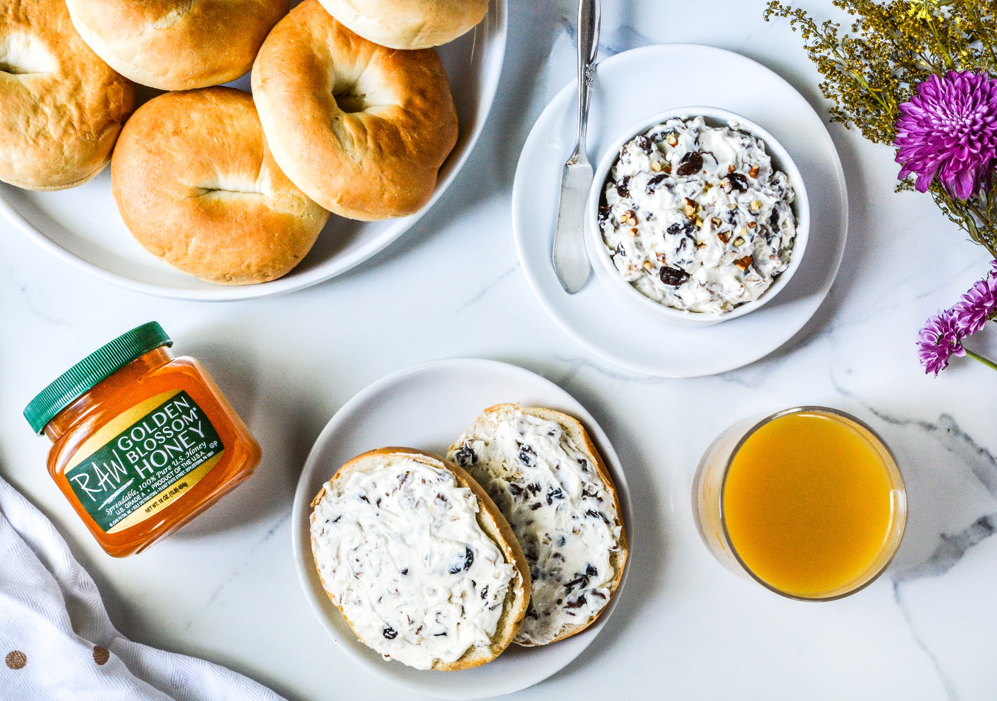 Theresa's Mixed Nuts Cream Cheese Raisin Nut Spread