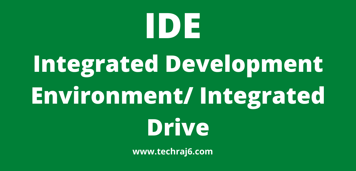 IDE full form, what is the full form of IDE