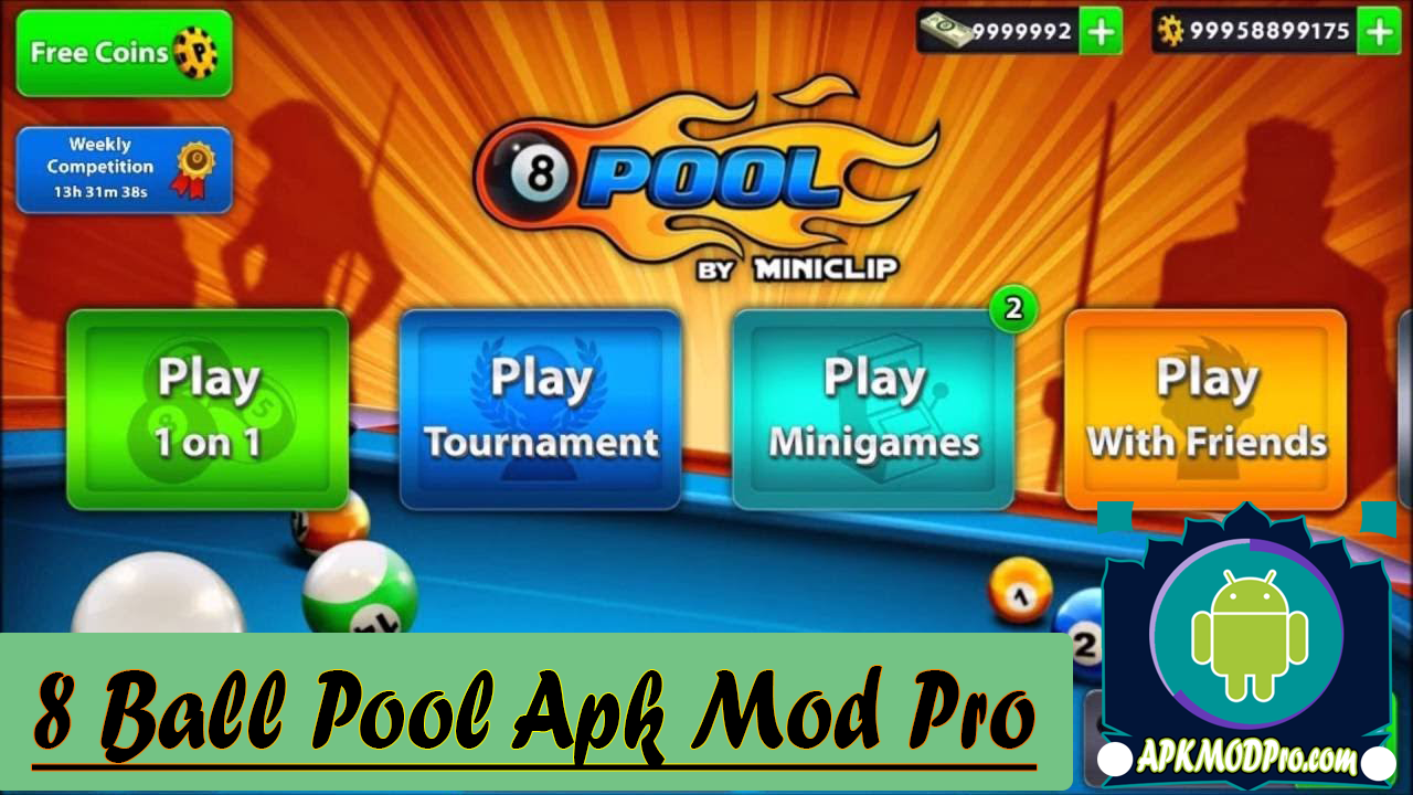 8 Ball Pool 4.6.2 Apk + Mega MOD (Anti Ban) Terbaru 2020