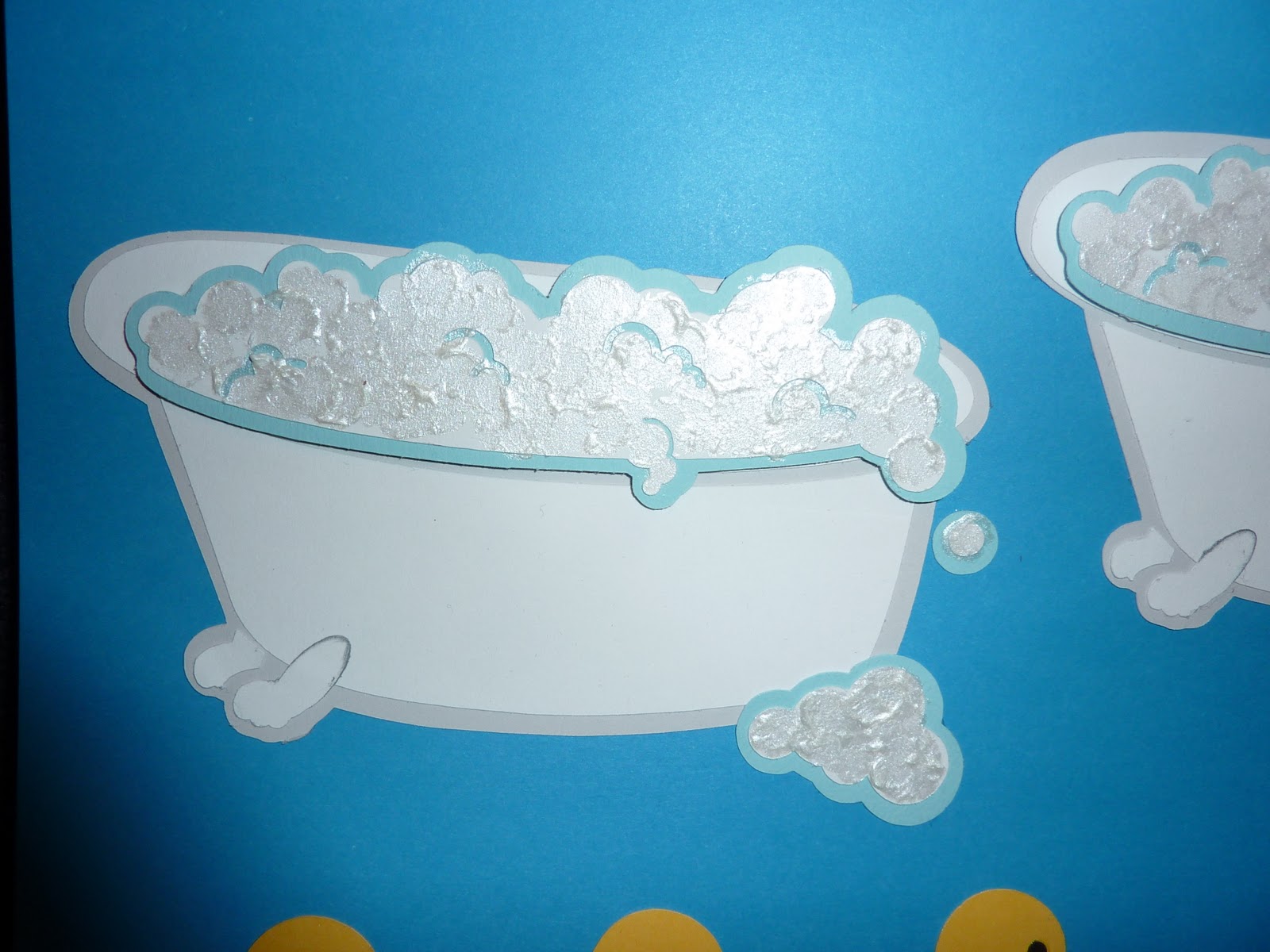 Paper Grandma: Bath Time Layout