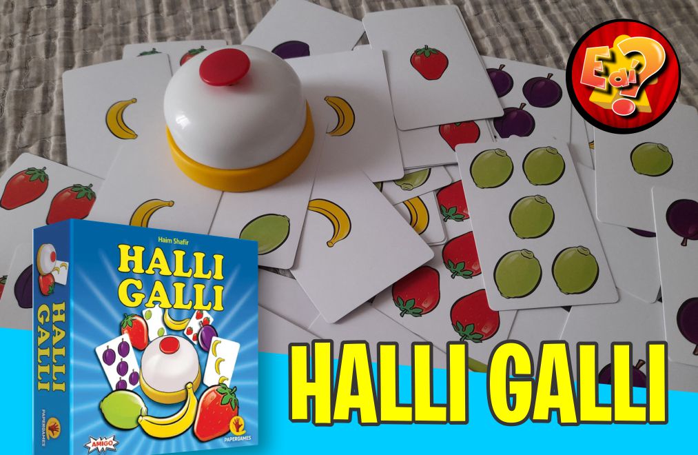 Halli Galli Tabletop Jogo de Tabuleiro Resposta Rápida Família