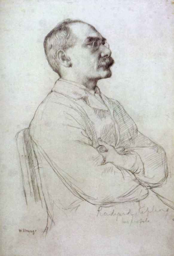 British Art: William Strang - Rudyard Kipling