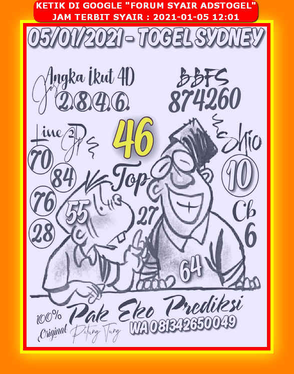 Syair Sydney Selasa 5 Januari 2021 Royal Syair Syair Sydney Selasa 5 Januari 2021 Royal Syair