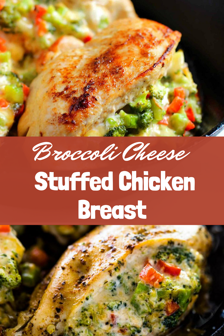 Broccoli Cheese Stuffed Chicken Breast Dinner Recipesz