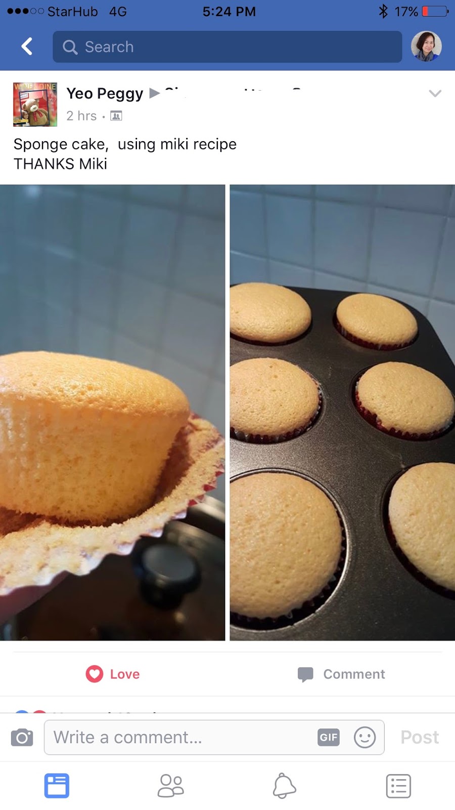 Miki's Food Archives Traditional Baked Egg Cake 老式鸡蛋糕（烘烤）