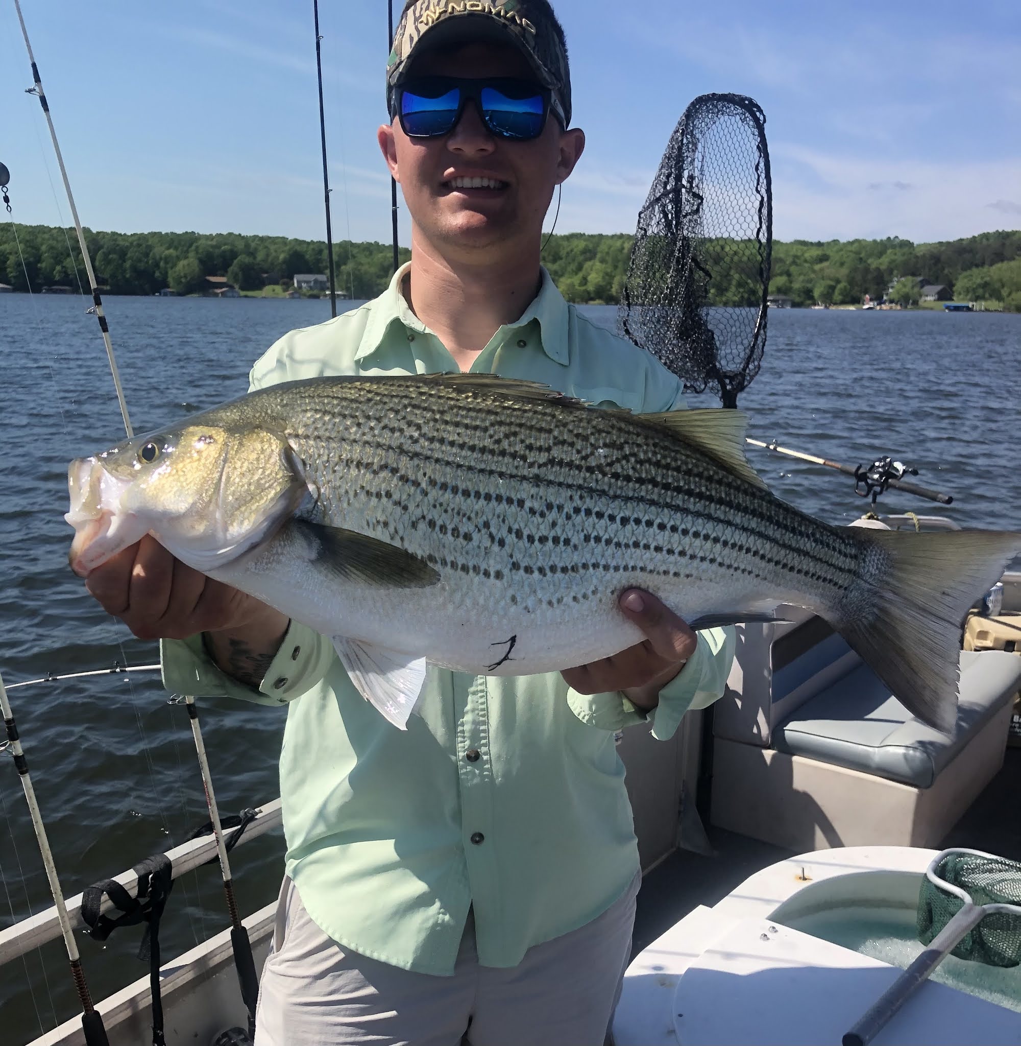 Striper Report Lake Anna Stripers are Feeding! Jim Hemby Guide