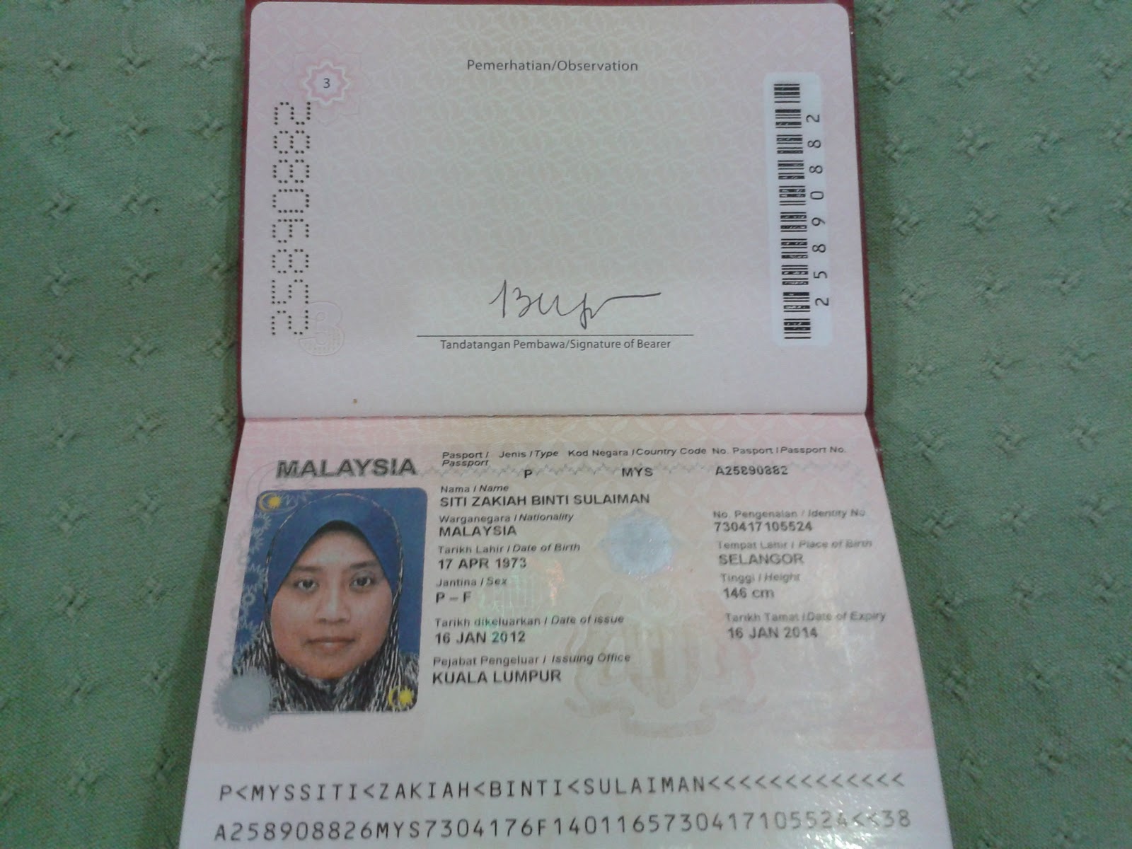 Mimi Eleena: How to Renew Malaysia Passport