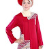 Model Baju Batik Atasan Muslim