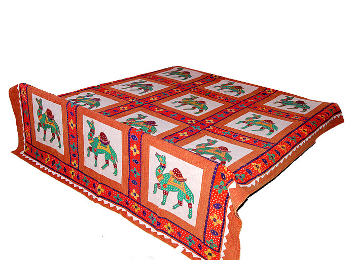 ethnic bedspreads, yellow bedspread, batik bedspreads, commercial