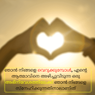 love status in malayalam