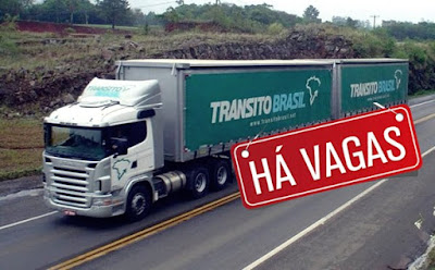 Transito Brasil abre vagas para Motorista Categoria C/D