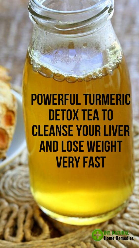 Powerful Turmeric Detox Tea To Cleanse Your Liver And Lose weight Very