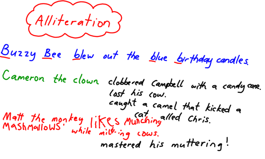 Alliteration With B Words