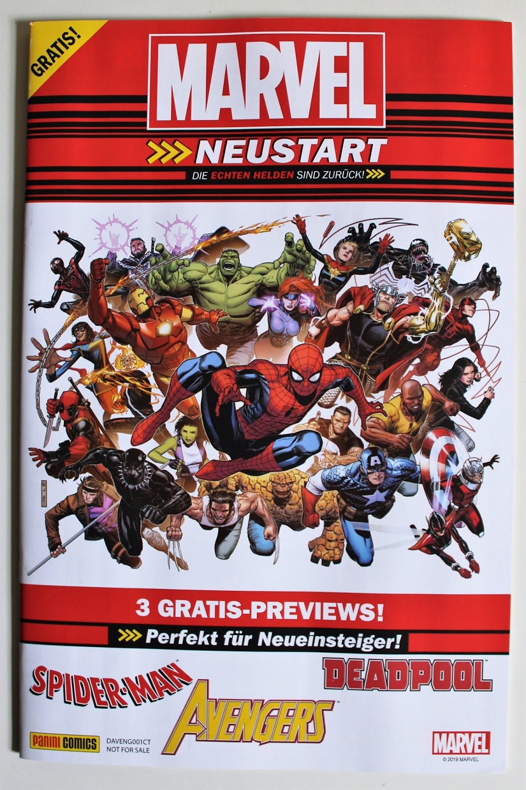 Marvel Marvel Neustart Preview German Comic