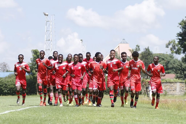 Kenya U17 National team training photo