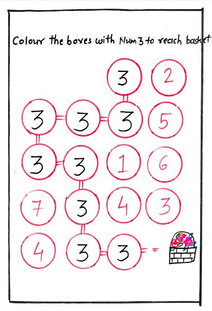 Daily Practice Worksheets | NURSERY | LKG | UKG DAY 4