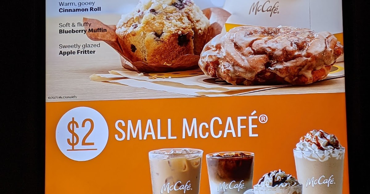Robert Dyer Bethesda Row It's PSL season at McDonald's, too
