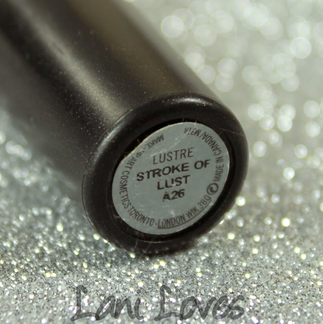 MAC Monday: Lure - Stroke of Lust Lipstick Swatches & Review