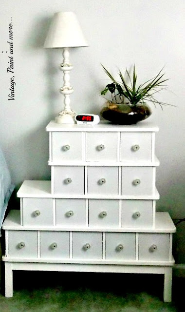 using thrifted and budget friendly multi purpose furniture to organize a craft room