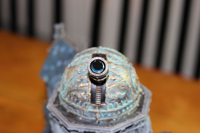 Skullvane Manse - painted telescope lens