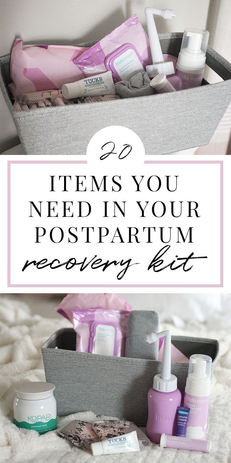 20 ITEMS YOU NEED IN YOUR POSTPARTUM RECOVERY KIT A Classy Fashionista