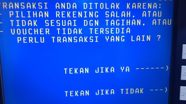 Penyebab Atm Bni Tidak Bisa Tarik Tunai Senang Belajar