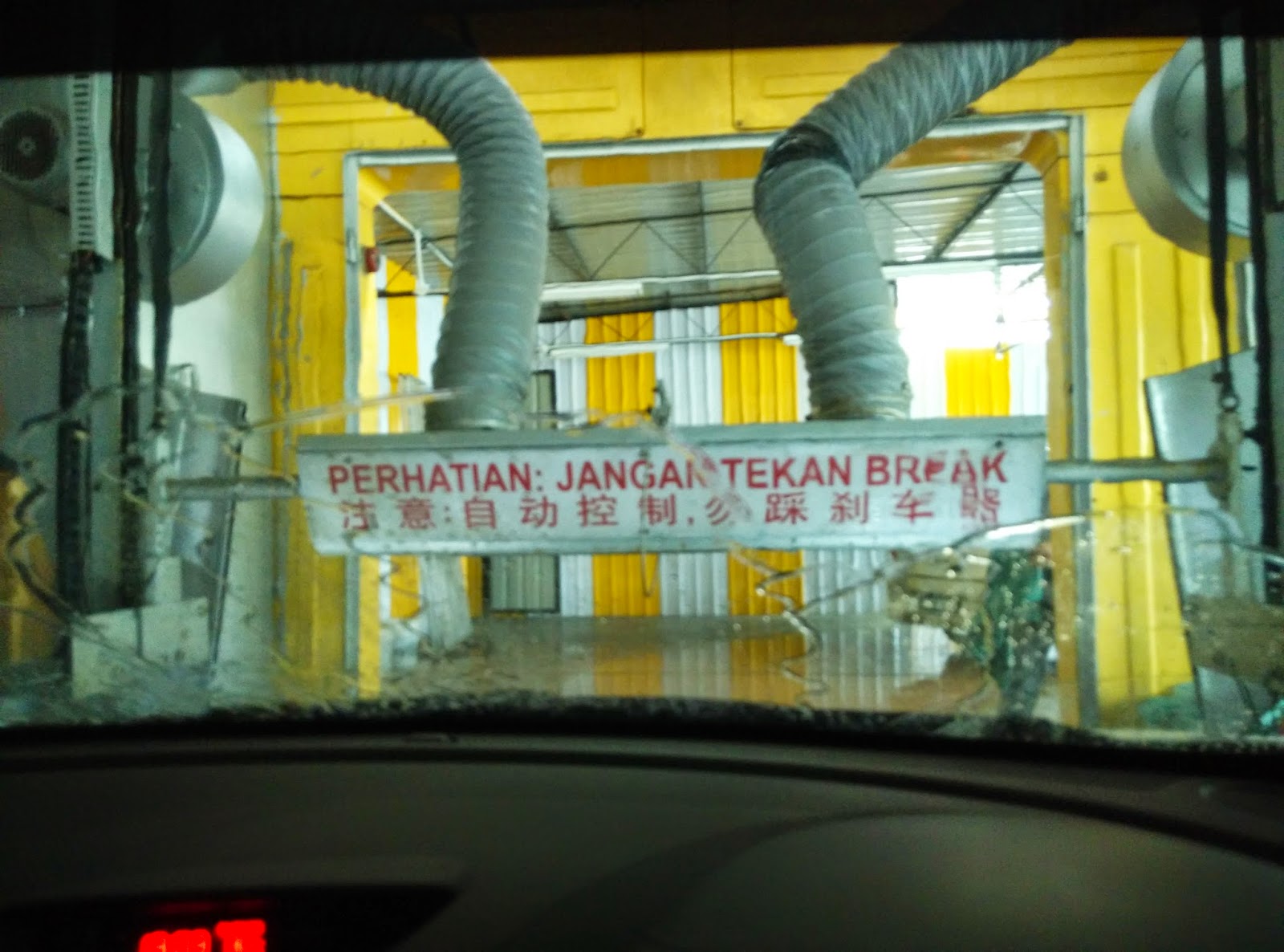 Our Journey Penang Jelutong Petron Petrol Station Car Wash