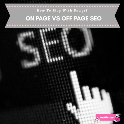 seo optimization on page and off page