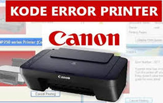 Kode Error P Dan E Pada Printer MP287 Atau Mp258