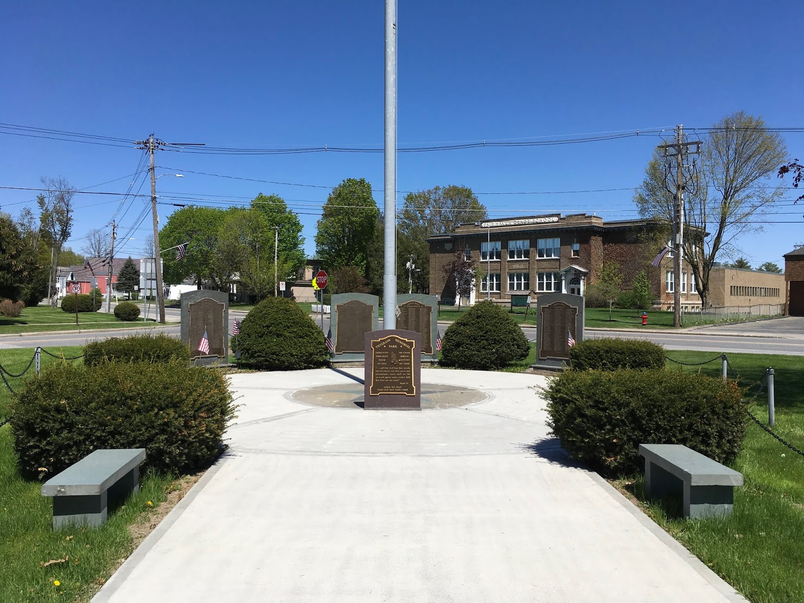 Tangled Roots and Trees Honor Roll Veterans Memorial Park, Fair Haven