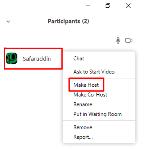 How to a Host using Zoom Meeting MITRA EDUKASI