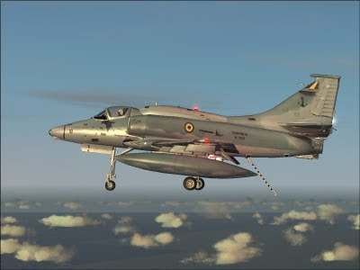 Caças Skyhawks da Marinha do Brasil estão sem voar há 100 dias