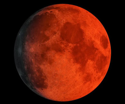 Superpełnia Krwawego Księżyca-maj 2021 energia