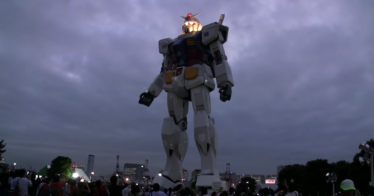 japanese gundam robot