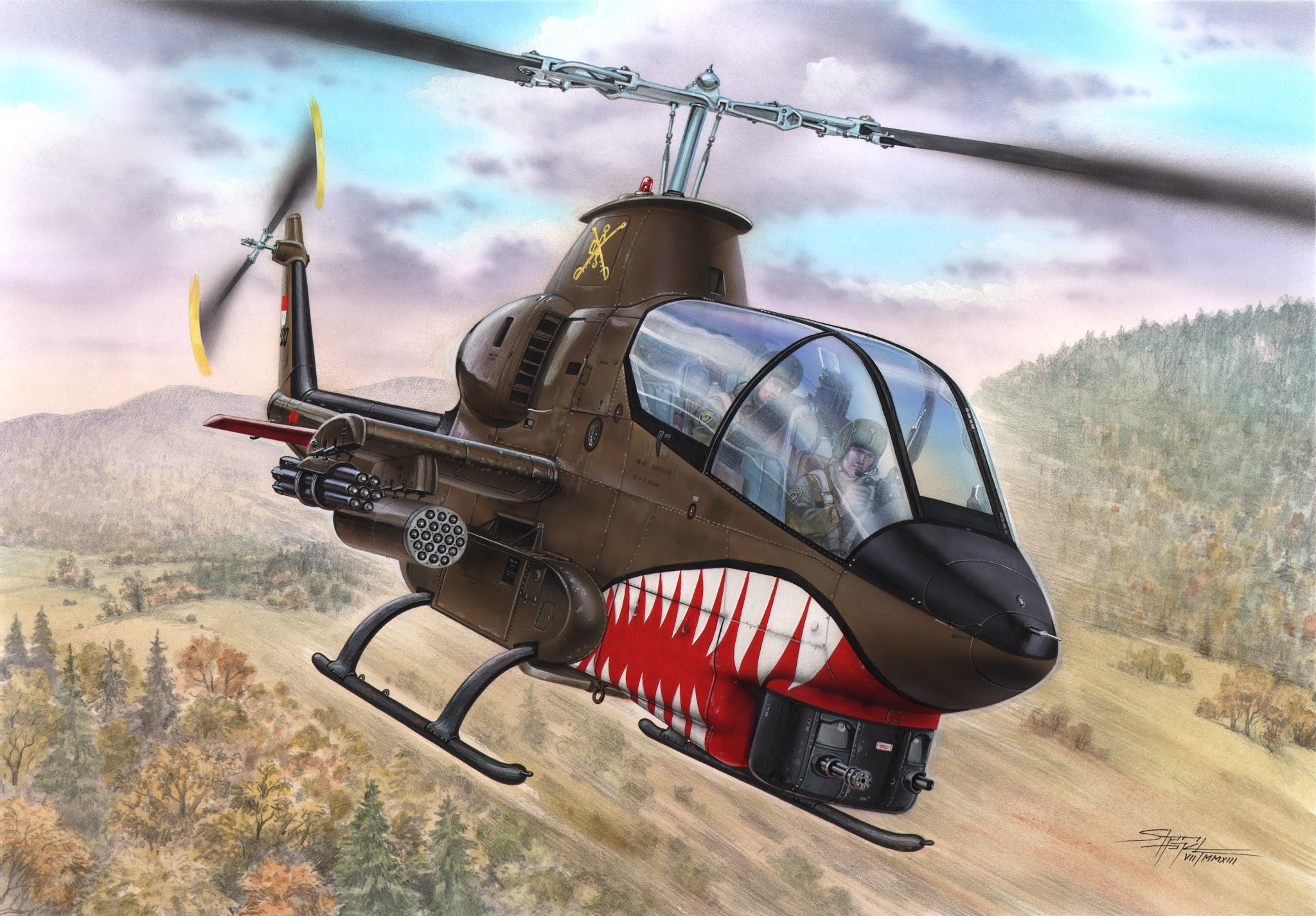 Maquette Special Hobby 1:48 AH-1G Cobra Spanish & IDF/AF - Kit Neuf, Référence 100-SH48202