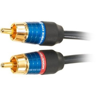 monster cable rca plugs