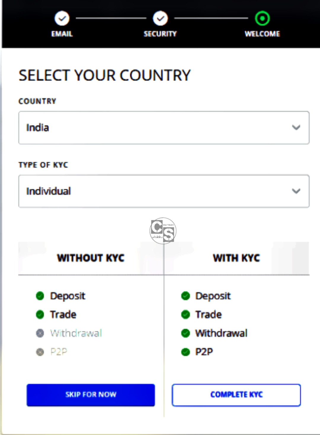 wazirx kyc verification