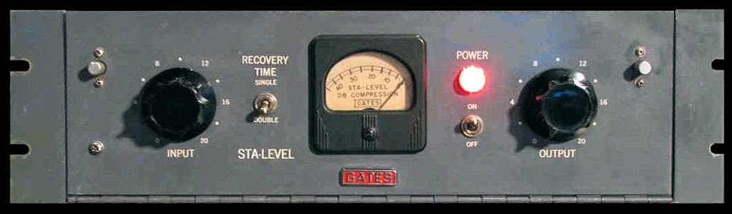 The Recording Arts: Gates Sta-Level Compressor