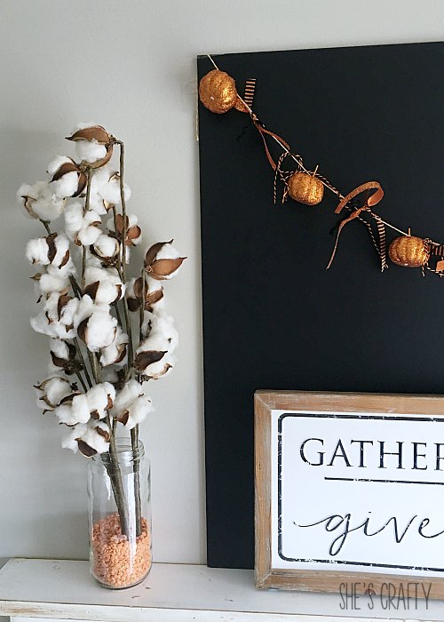 Halloween decor, Fall Decor, pumpkin banner for under $2, less than 5 mins