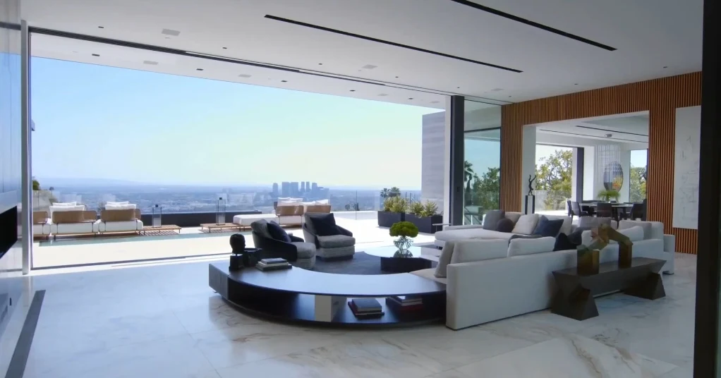 81 Interior Design Photos vs. 1108 Wallace Ridge, Beverly Hills, CA Ultra Luxury Mega Mansion Tour