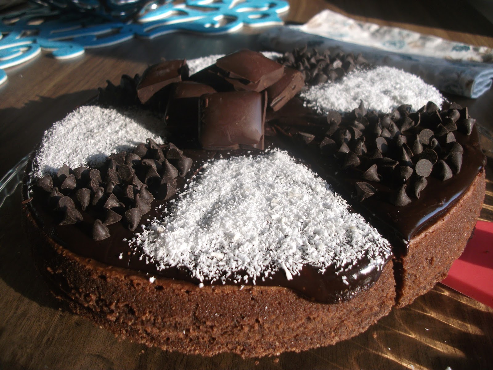 deryaninmutfaknotlari Çikolata Soslu Cheesecake