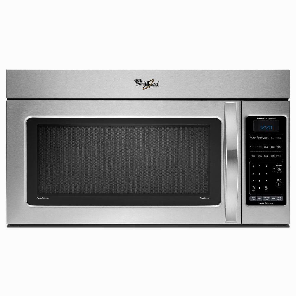 Whirlpool 1.8 cu. ft. Over the Range Convection Microwave in Stainless Steel, with Sensor Cooking