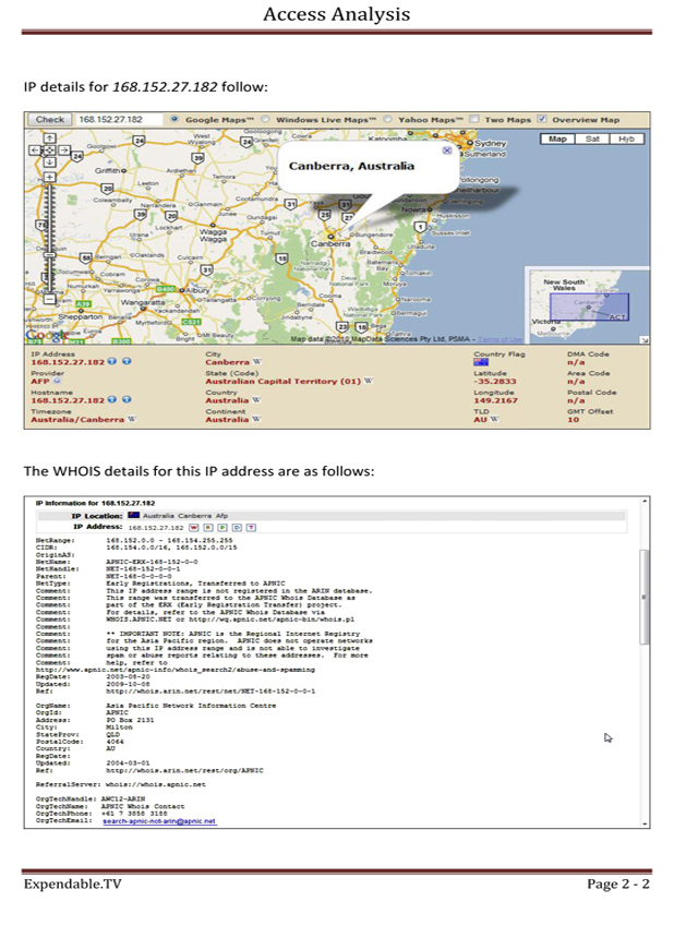 THE EXPENDABLE PROJECT: The Intrusive Surveillance & Monitoring Of ...