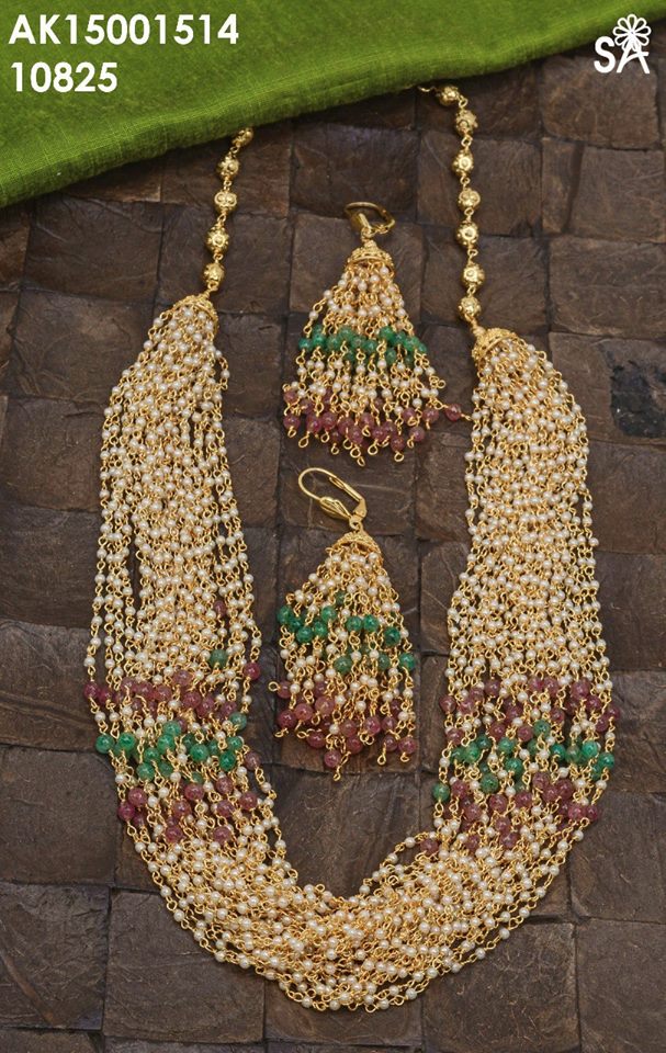 Beads multi Row Chains Buy Online Jewellery