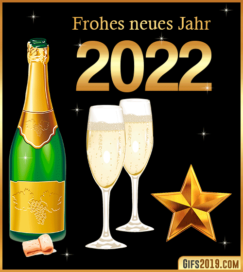 Frohes Neues Jahr 2022 Gif Bilder