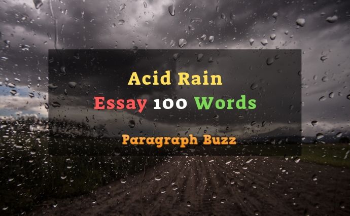 acid rain pollution essay
