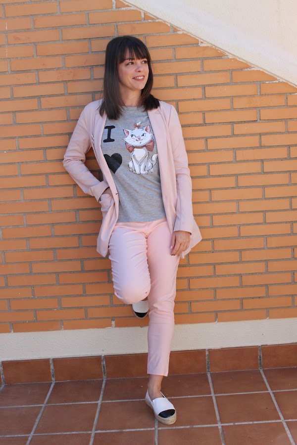 Outfit primaveral rosa