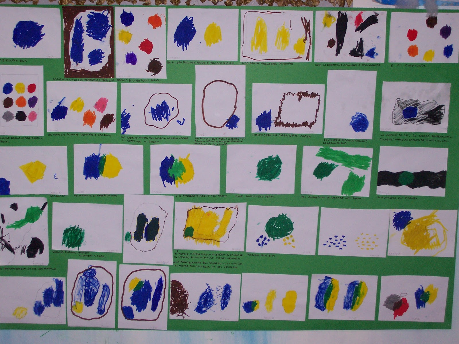 Pdf Piccolo Blu E Piccolo Giallo Schede Didattiche Dada Pasticciona: "Piccolo Blu e Piccolo Giallo": Come raccontare il libro.