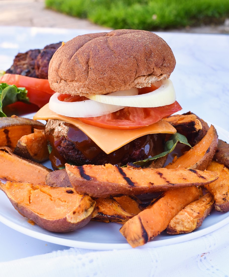 BBQ Cheddar Burgers The Nutritionist Reviews